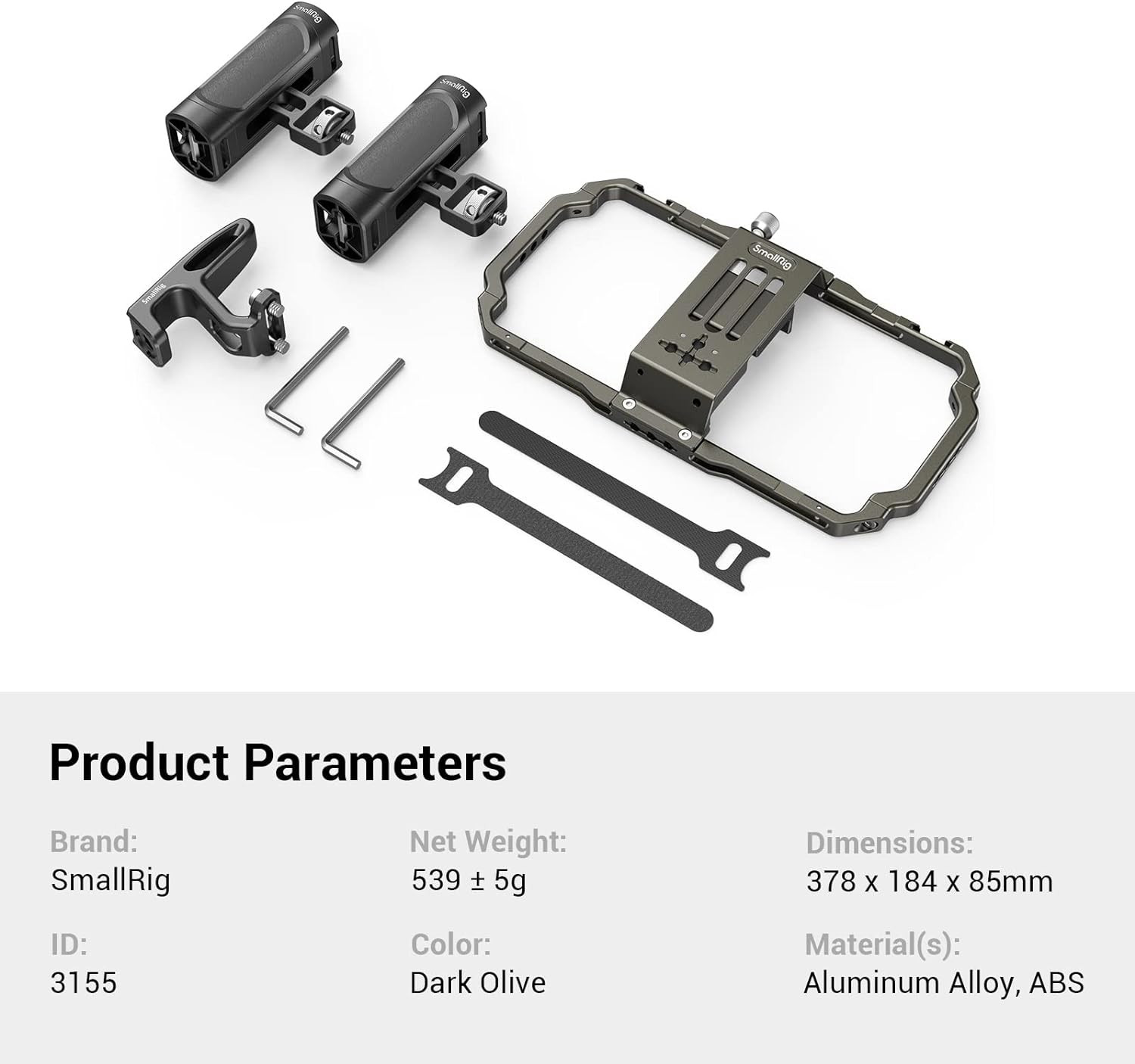 Used SmallRig 3384B Phone Video Rig Kit - Aluminum Cage For Vlogging & Live Streaming