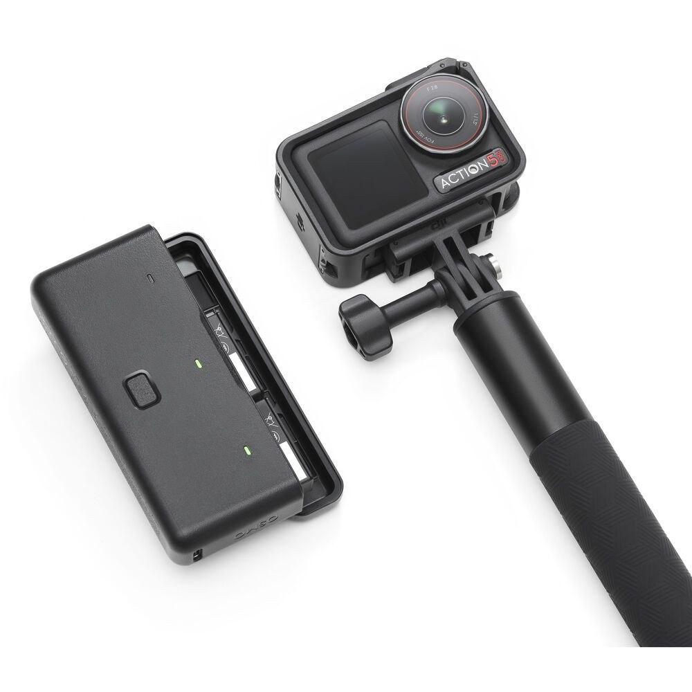 DJI Osmo Action 5 Pro Adventure Combo – 3 Batteries – Charger – Rod