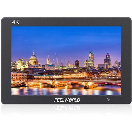 FeelWorld 7″ IPS 4K HDMI On-Camera Aluminum Monitor