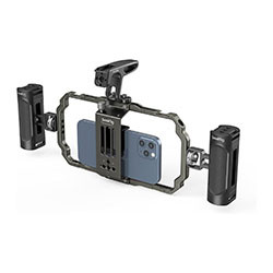 SMALLRIG Universal Mobile Phone Handheld Video Rig Kit for Photography, Videography, Vlogging, Live Streaming, Interviewing, and Filmmaking