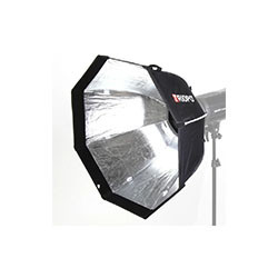 TRIOPO K2-120 120cm Fast Loading Speedlite Flash Octagon Parabolic Softbox Diffuser (Black)