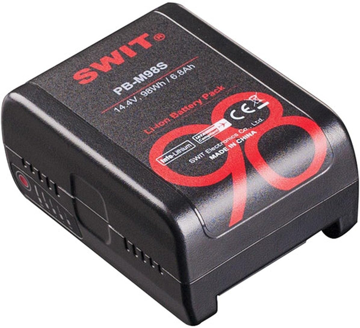 SWIT社製 PB-M98S 98Wh ポケット Vマウント電源 PB-M98S 98Wh Pocket V-mount Battery | swit